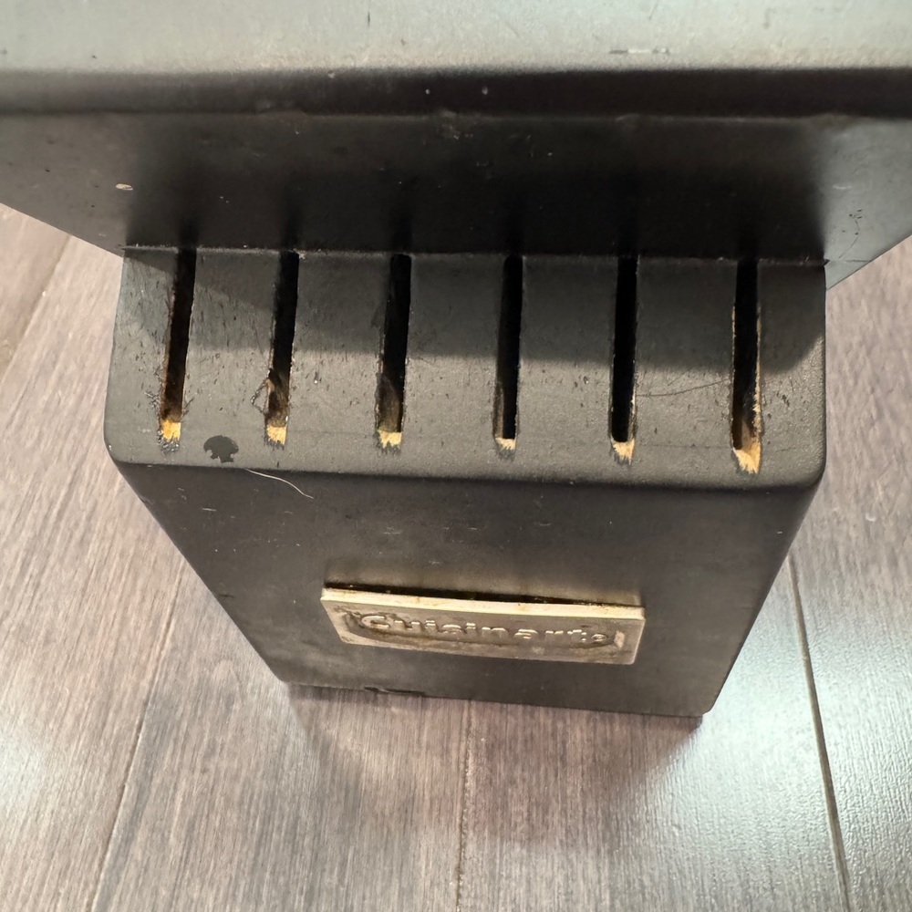 Cuisinart Black Knife Block Holder for Kitchen Knives & Utensils - Picture 4 of 6